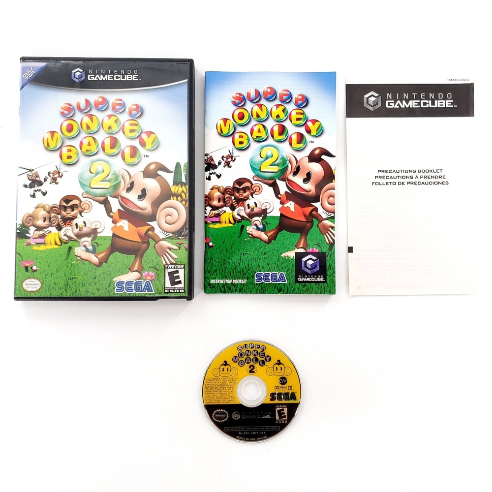 Super Monkey Ball 2 Nintendo GameCube Complete Tested & Works